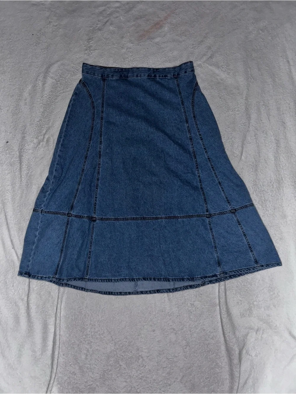 Y. S. C. Jean Skirt
